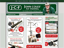 Tablet Screenshot of jcflyfishing.com.au